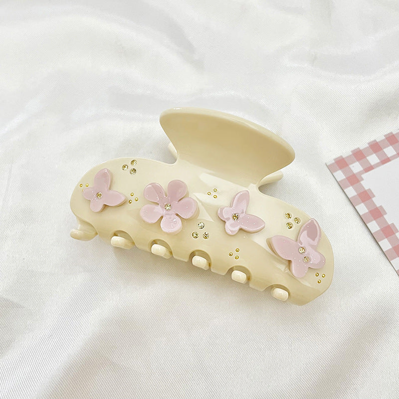 Wholesale Acetate Hair Clips with Diamonds